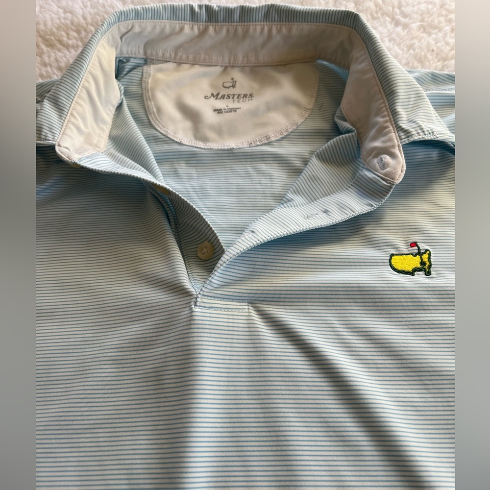 Masters, 2022, contrast collar, golf shirt
